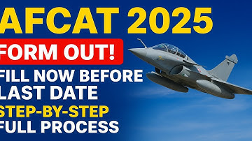 AFCAT Form Fill Up 2025 | AFCAT Ka Form Kaise Bhare 2025 | AFCAT Form Filling 2025 | ExamJoin Portal