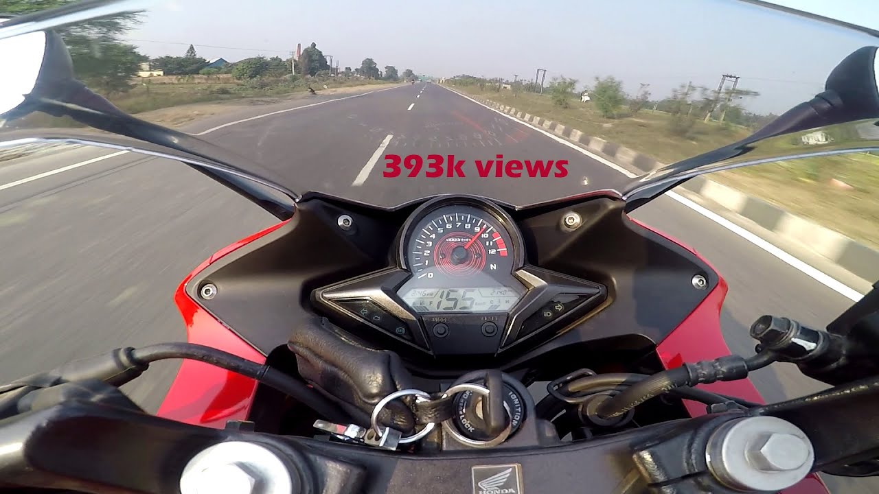 HONDA CBR 250R (2018) TOP SPEED - YouTube.