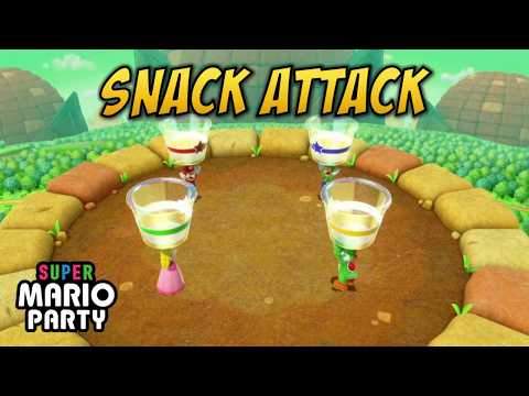 Super Mario Party: Snack Attack Minigame (Master Coms)
