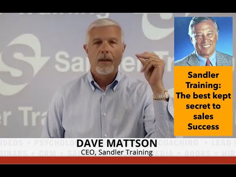 Sandler Training - The Best Kept Secret to Sales Success