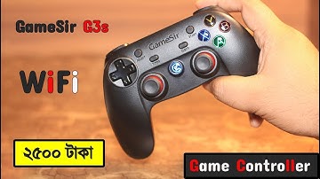 GameSir G3s 2.4G Wireless Game Controller for Android Smartphone Tablet TV Box, Windows PC, PS3