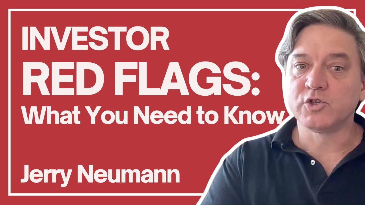 Venture Capitalists' Red Flags. What Makes This Investor Say NO to Your Startup?