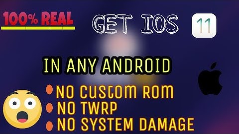 How To Get IOS In Any Of Your Android Smartphone.