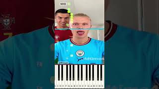 Surreal Haaland-Ronaldo Parody That's Actually Genius😉 @Mtime4 - Piano Tutorial Wealth