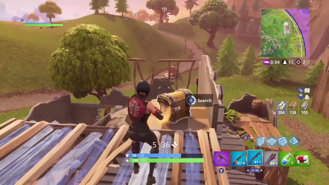 Fortnite solo win [return of red knight]