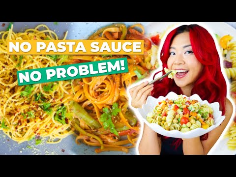 Lazy Pasta Recipes in Under 10 Minutes No Sauce Needed