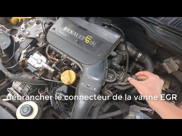 Demonter et nettoyer la vanne EGR renault #cars - YouTube