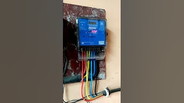 3 phase meter by Flora |  #shorts #youtubeshorts