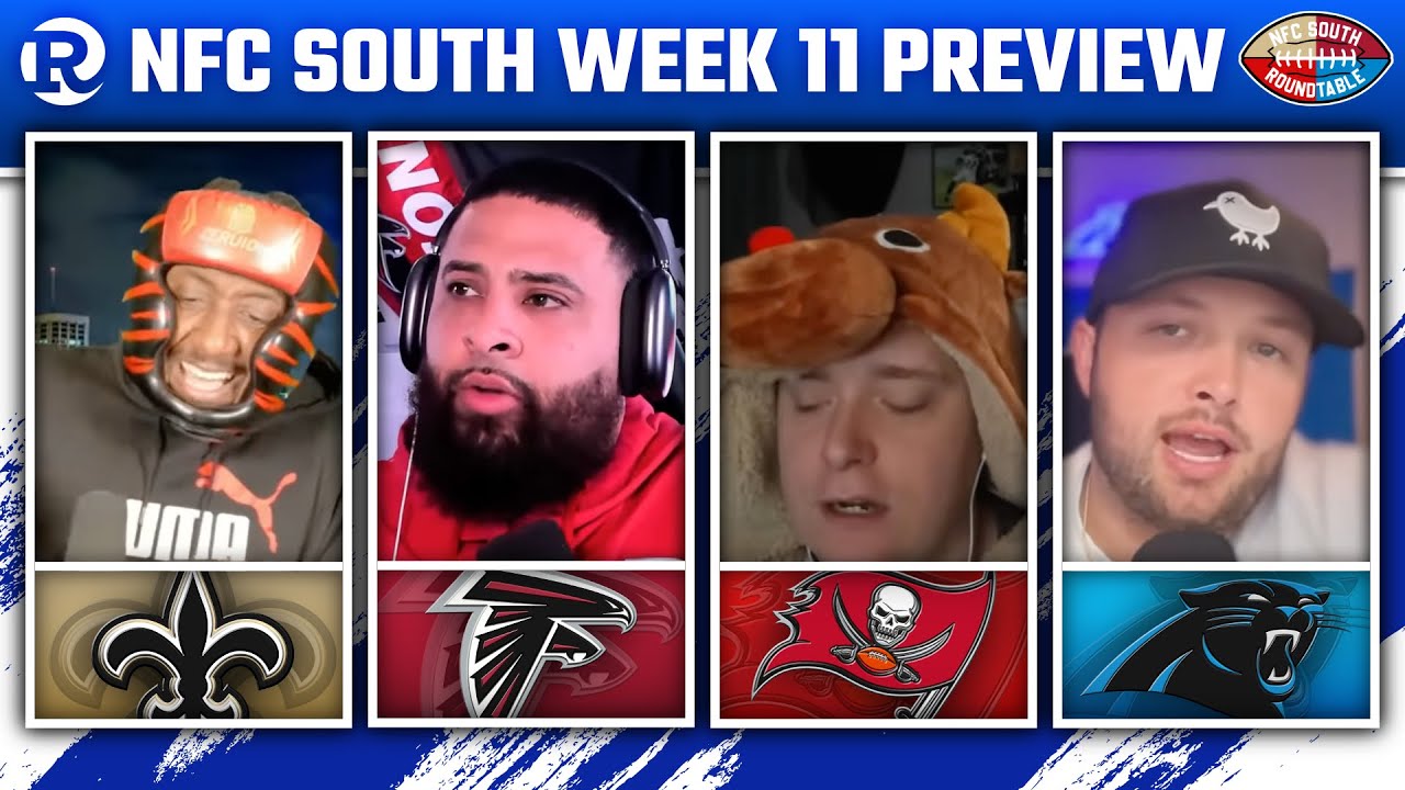 NFC South Roundtable: 🏈 BOLD Week 11 Preview & Game Predictions 🔥