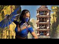 Mortal kombat 1 ps5 kitana klassic towers gameplay  4k 60 