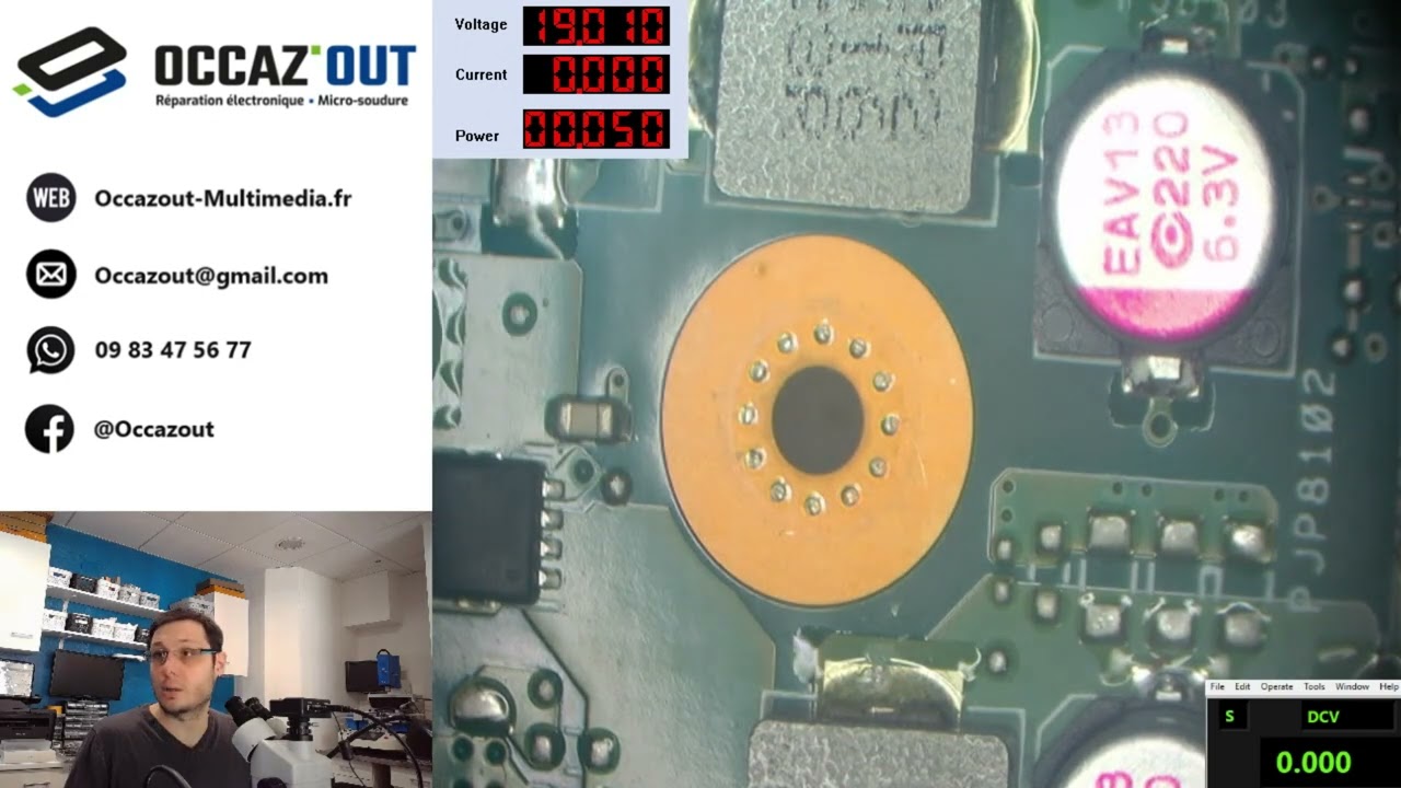 Pc portable ne démarre plus : Explications de la puce 3v3/5v :)