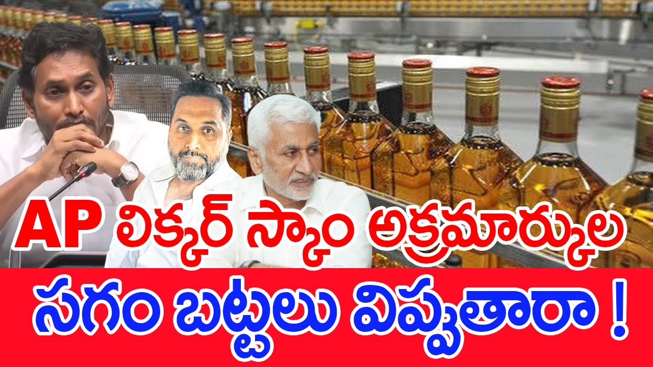 AP లిక్కర్ స్కాం అక్రమార్కులు..సగం బట్టలు విప్పుతారా..!: EX MP vijaysaireddy To Attend ED Enquiry