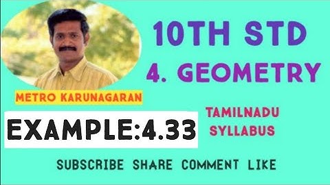 10th Std Maths Example 4.33 Suppose AB AC BC have lengths 13,14 and 15 . If AF/FB =2/5 CE/EA=5/8