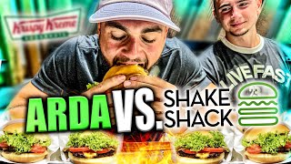 11 BURGER haben nicht gereicht? | SHAKE SHACK Challenge Accepted | Arda Saatci