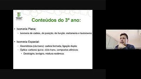 Quais são os conteúdos do 3 ano do ensino médio?