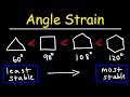 Stability of Cycloalkanes - Angle Strain