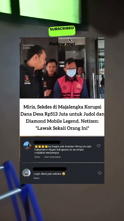 sekdes majalengka yg korupsi.. #beritaterbaru #majalengka #korupsi #judol #trending #fypviral