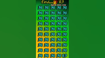 Find 👉 83 🤔 odd number puzzle 🧩 iq test math puzzle 🧩 #facts #paheliyangk #iqtest #logicriddles #iq