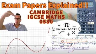 IGCSE Maths 0580 May/June 2022 Paper 43 Extended