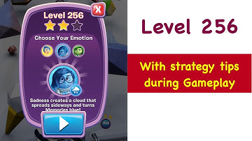 Inside Out Thought Bubbles Level 256 Tips and Strategy Gameplay Walkthrough