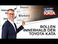 Die rollen innerhalb der toyota kata  einfach erklrt