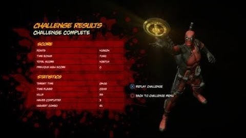 Deadpool Ps4 Challenge-Office spaces-GOLD