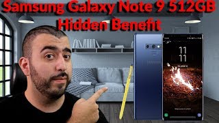 Samsung Galaxy Note 9 512GB Hidden Benefit for Samsung Users - YouTube Tech Guy