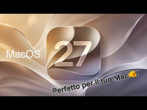 É uscito: MacOS 27 Golden Gate - Tutte le Novità🚨!