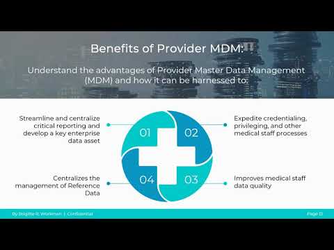 Benefits of Provider Master Data