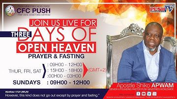 DAY 3 OF THE 3 DAYS OF OPEN HEAVEN  | WEEK 11 |  MORNING PRAYER WITH PASTOR MORRIS NKUNA