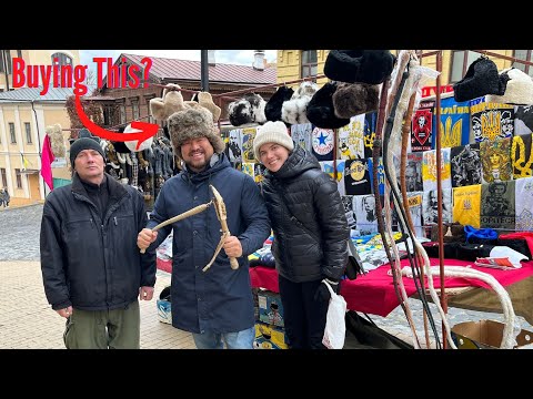 Soviet Fur Hat Shopping with Alina Mcleod! 🇺🇦