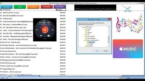 Excel Music Player (MP3)  XLSDeal com