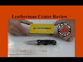 Leatherman crater review