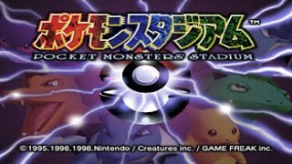 Pocket Monsters Stadium Longplay (Rentals Only) - No Commentary [Nintendo 64]