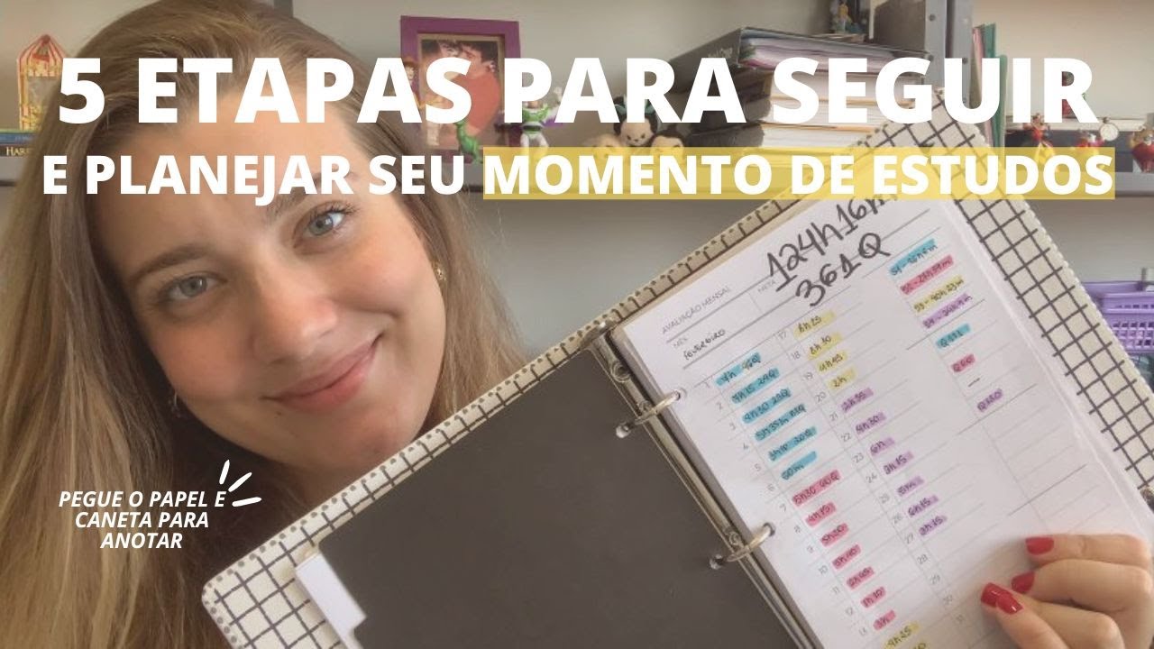 Check list para PLANEJAR SEU ESTUDO