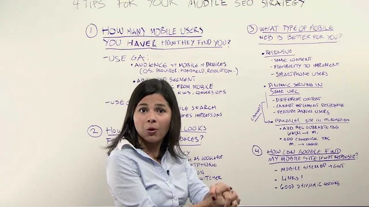 효과적인 모바일 SEO 전략 팁