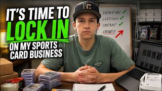 It's Time to Lock In on My Sports Card Business