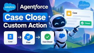 Create a Case Close Custom Action in Agentforce Using Salesforce Flow | Step-by-Step Tutorial