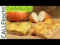 Zwiebelkuchen selber machen. Rezept einfach & lecker vom Blech.