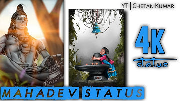 Mahadev Status 2023 🥰 Heart Touching 💞 Love Status 💕 Mahakal 🔱 Bholenath 4k Status Video  Lord Shiv