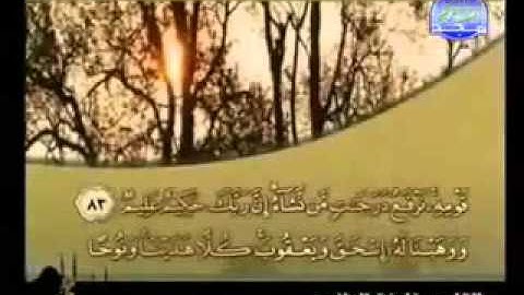 سورة الأنعام كاملة الشيخ القارئ خليفة الطنيجي