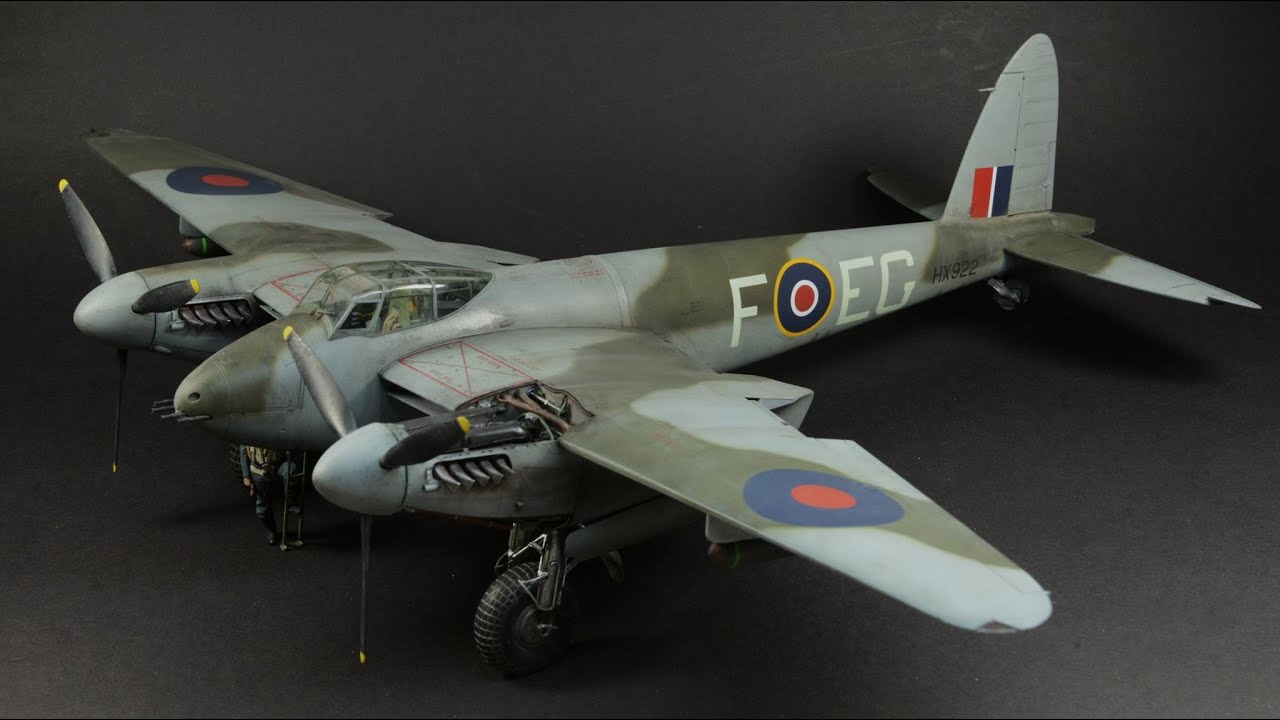 Tamiya 1/32 De Havilland Mosquito FB Mk.VI - YouTube