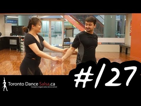 TDS Intermediate Salsa Combination #127 - Aleks & Annie - YouTube