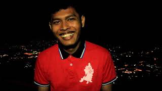 Pemandangan Paralayang di malam hari di Kota Batu Malang