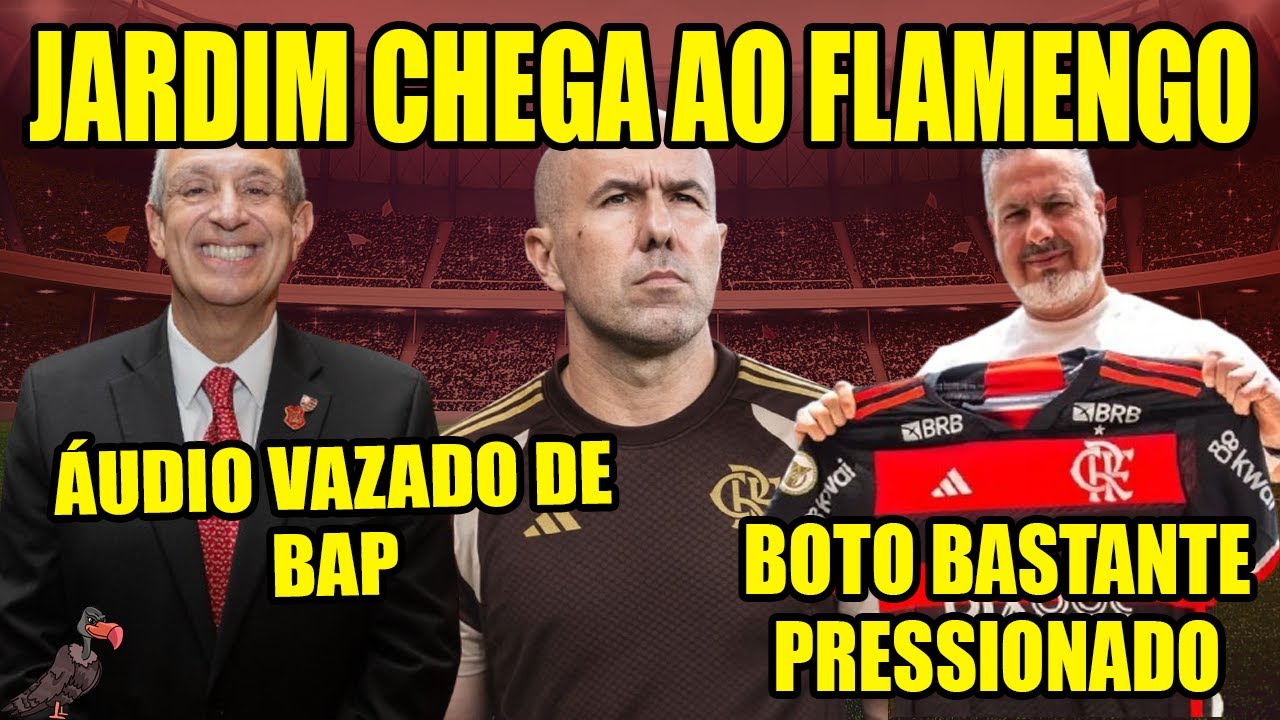 #CafeComLeal450 LEONARDO JARDIM CHEGA AO FLAMENGO | ÁUDIO VAZADO DE BAP | BOTO NA CORDA BAMBA