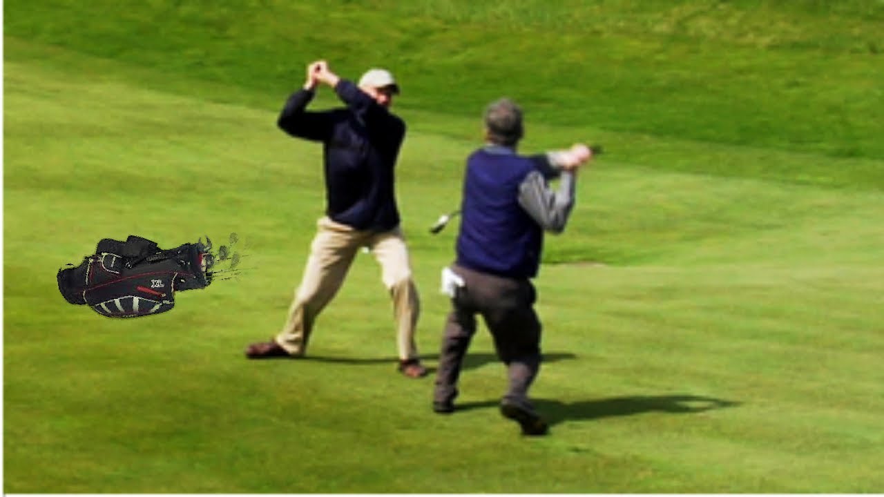The Most Outrageous Fights In Golf - YouTube