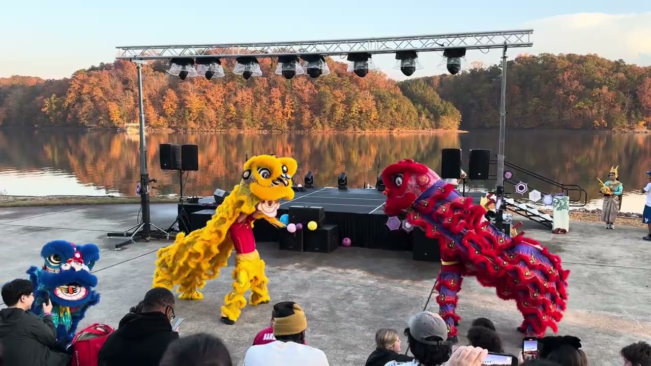 PWA at the Atlanta Lantern Boat Festival 2025  | Lion Dance Performance