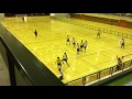 2016 水戸地区ハンドボール新人戦大会 水戸桜ノ牧高校 vs 多賀高校 (前半)