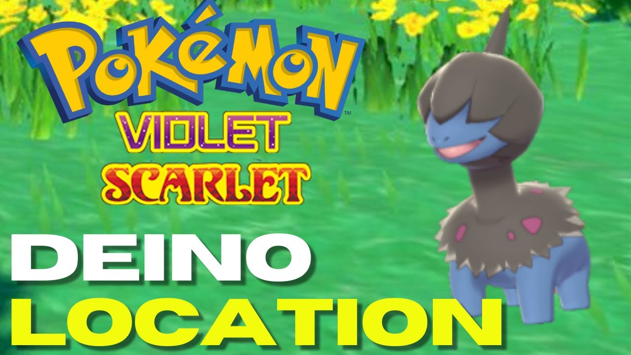 Where To Catch Deino In Pokemon Scarlet And Violet 
