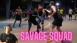 Trash Talkers Were Throwing Hands!! 5v5 Basketball At The Park! BIG D Reacts